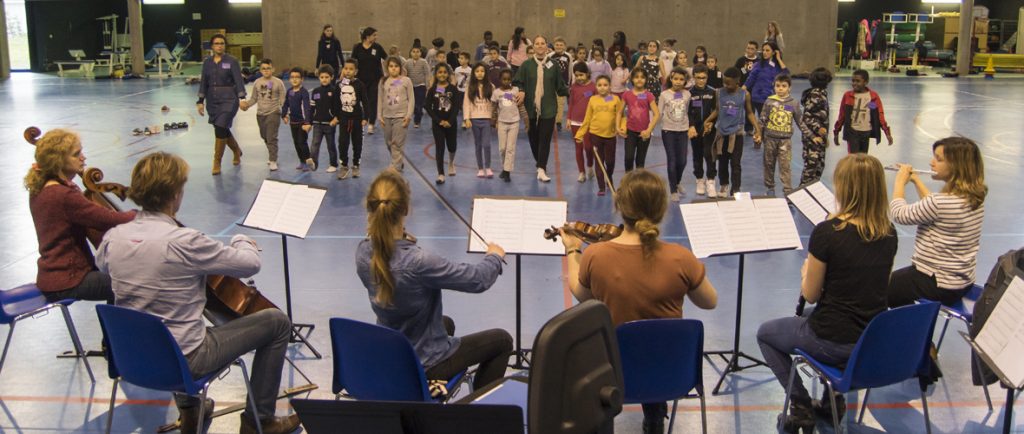 121 enfants s’engagent dans la musique pour 3 ans avec Démos | M+ Mulhouse