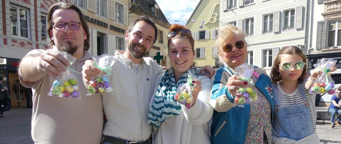 Les commerçants mulhousiens mobilisés pour fêter Pâques | M+ Mulhouse