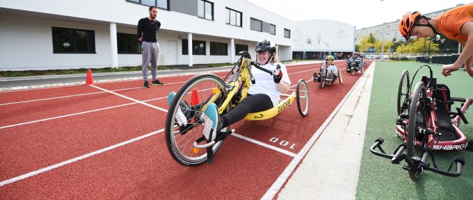 Handicap : une séance à l’école du sport de Mulhouse