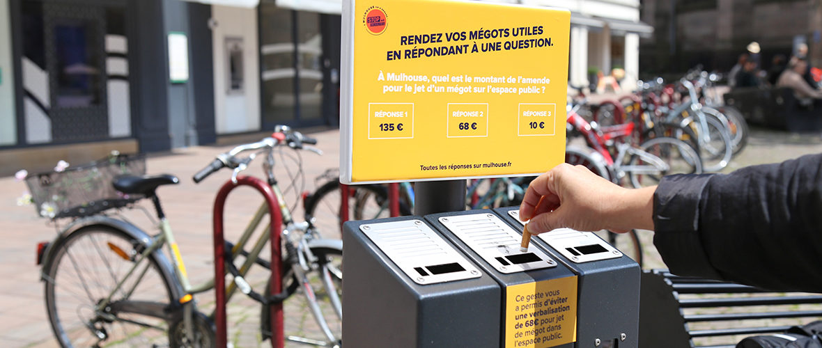 Stop aux mégots dans l’espace public | M+ Mulhouse