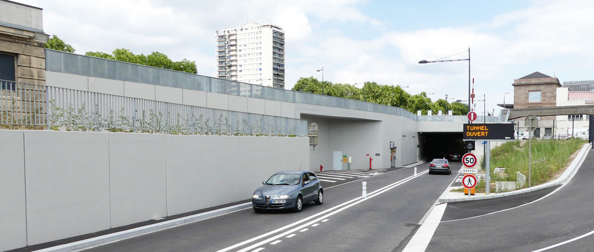 Tunnel de la Voie Sud : une ventilation plus discrète | M+ Mulhouse