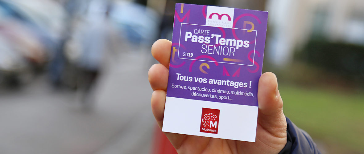 Carte Pass’temps senior : le plein d’avantages pour les 65 ans et plus | M+ Mulhouse