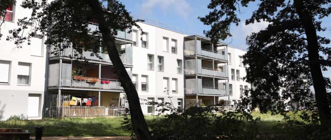 Bourtzwiller : 106 logements réhabilités, rue de Bordeaux 