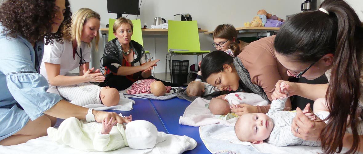 Bébés : leur bien-être par le massage | M+ Mulhouse