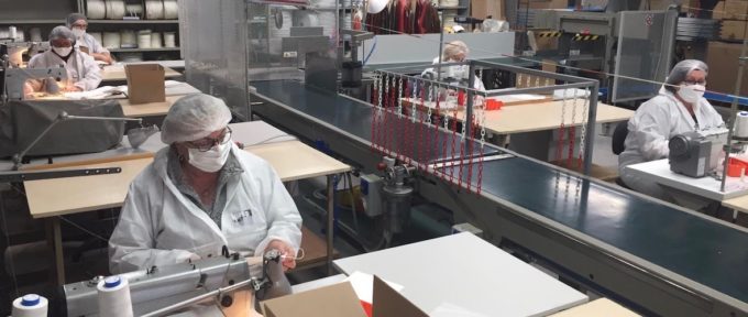 L’industrie textile alsacienne se mobilise pour produire des masques
