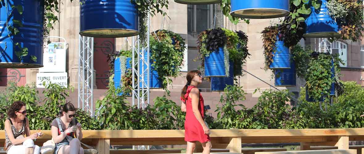 Le Jardin éphémère investit le centre-ville