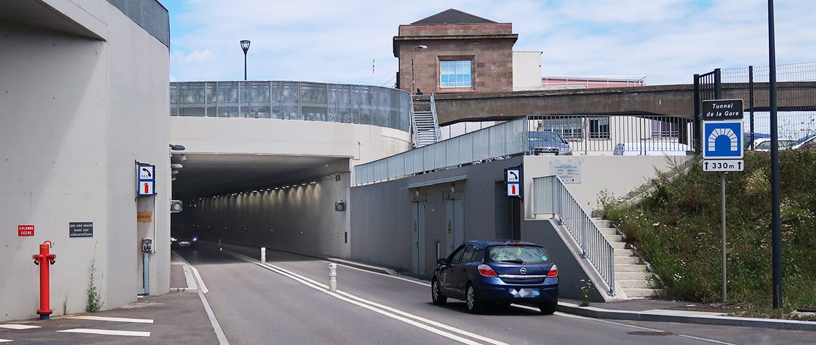 Circulation : le tunnel de la Voie sud fermé, du 31 juillet au 11 août | M+ Mulhouse