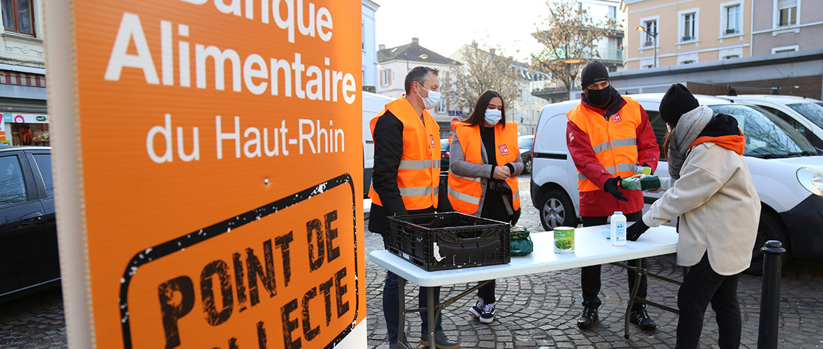 Aide Banque alimentaire : une collecte itinérante dans les quartiers | M+ Mulhouse