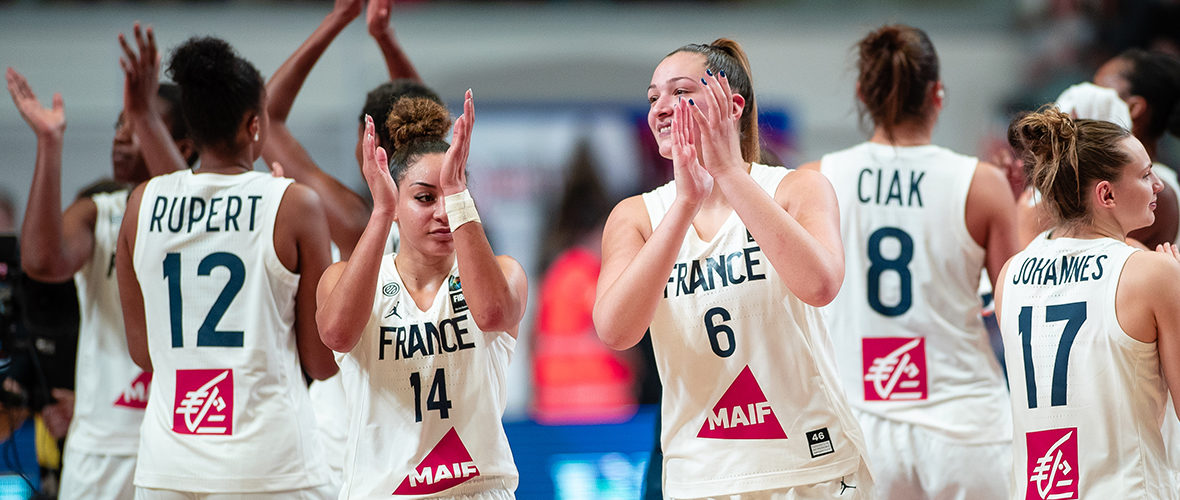 L’équipe de France de Basket (F) prépare l’Euro et les JO à Mulhouse et en public ! | M+ Mulhouse