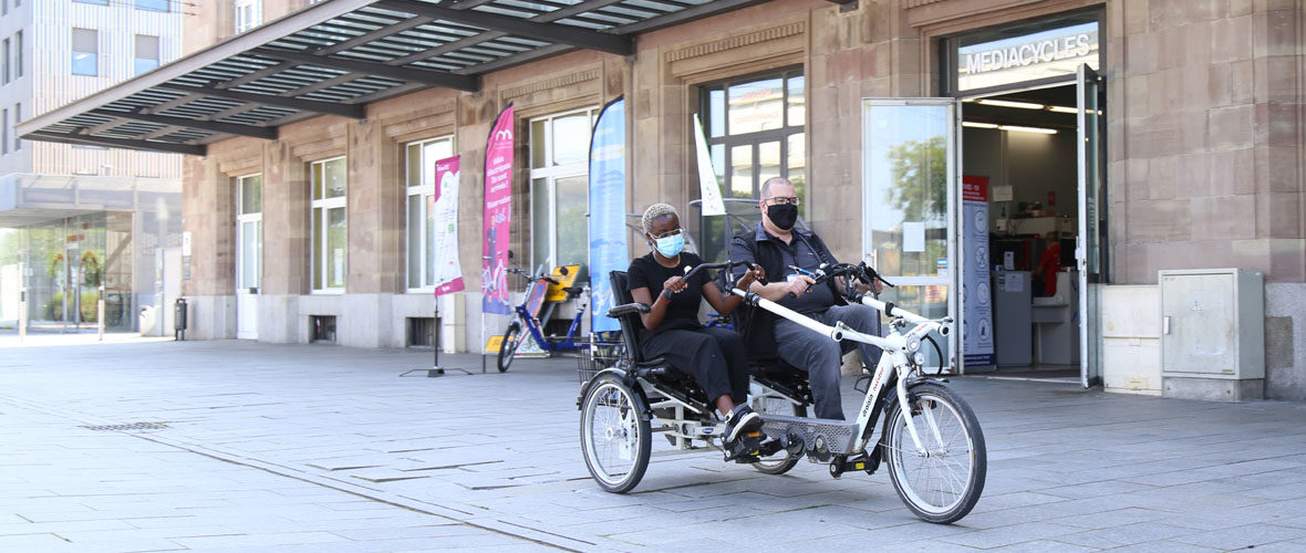 Des cycles inclusifs pour permettre à tous de faire du vélo | M+ Mulhouse
