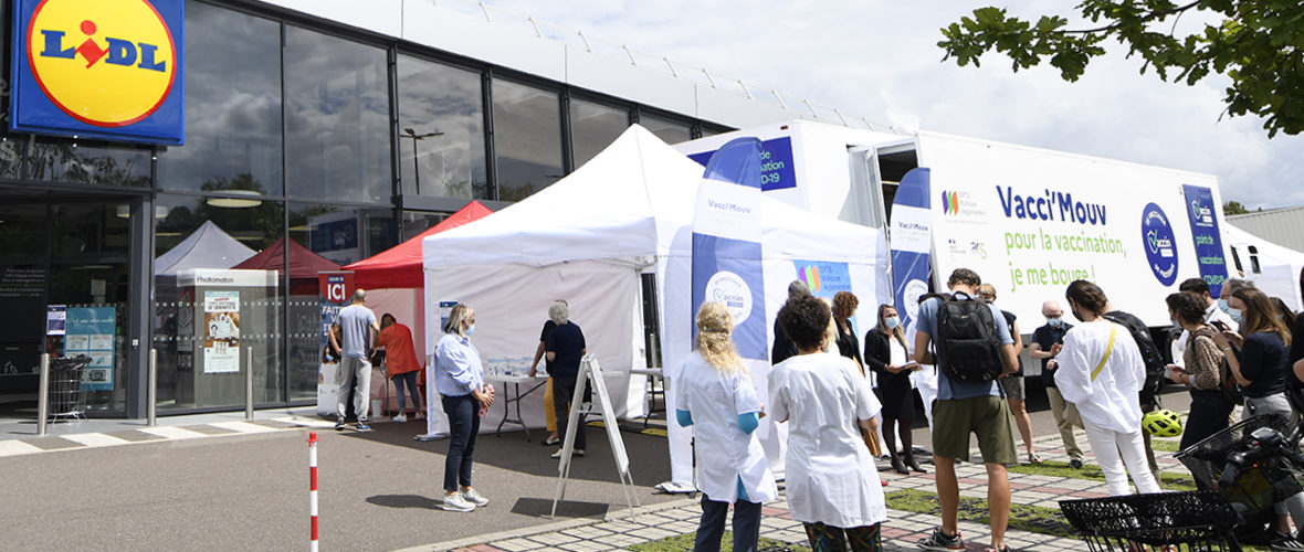 Covid-19 : un centre de vaccination mobile, au plus près des habitants | M+ Mulhouse