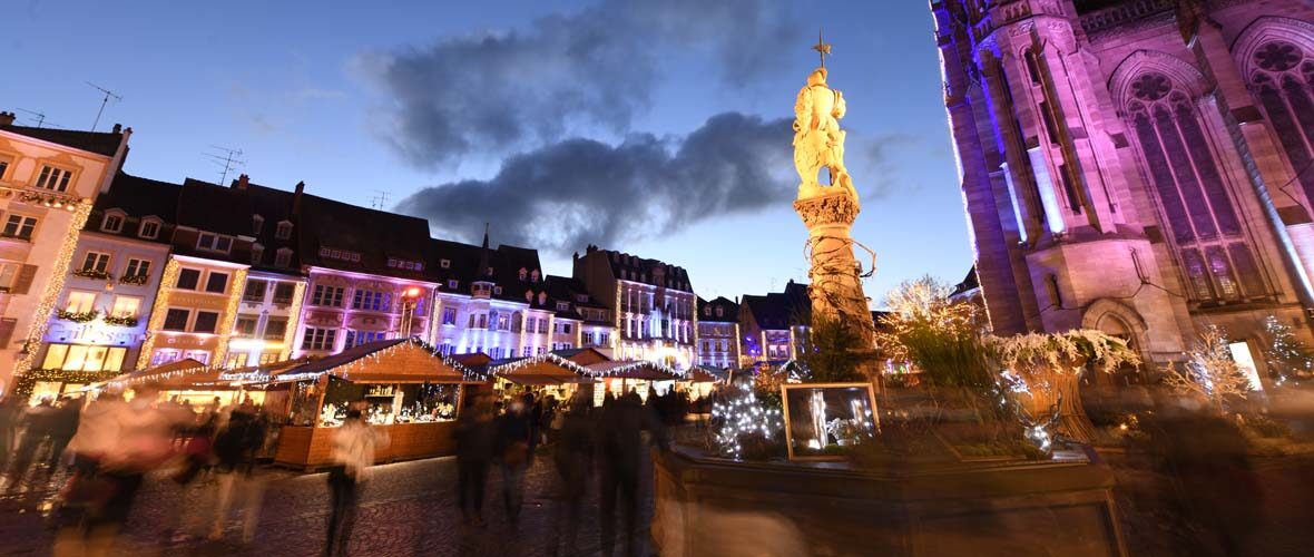 Marché de Noël de Mulhouse : entre festivités et sobriété énergétique   | M+ Mulhouse