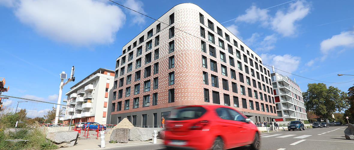 Une résidence étudiante de 153 logements, quai d’Isly | M+ Mulhouse