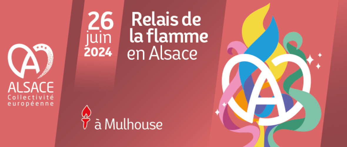 Relais de la Flamme en Alsace et journée Olympique
