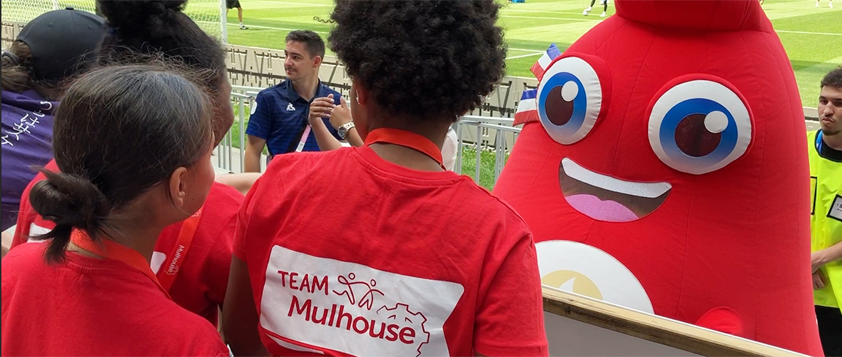 [VIDEO] 300 jeunes mulhousiens aux Jeux Olympiques | M+ Mulhouse