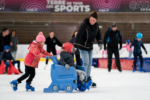 Animations à la patinoire