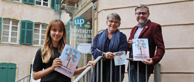 Nouvelle saison et nouvelle équipe à l’Université populaire