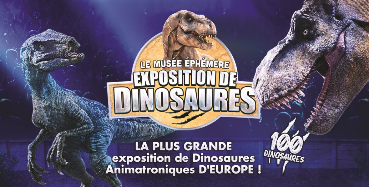 Le musée Éphémère des Dinosaures arrive à Mulhouse !