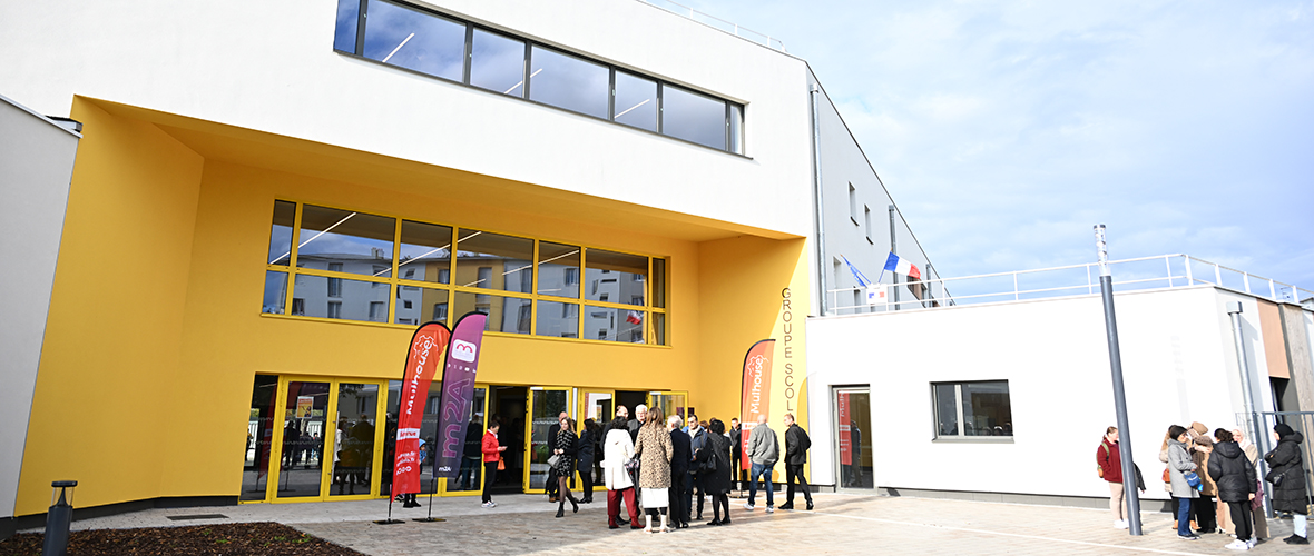 Nouveau groupe scolaire Victor Hugo : « Pas qu’un bel écrin mais un outil pour réussir ! » | M+ Mulhouse