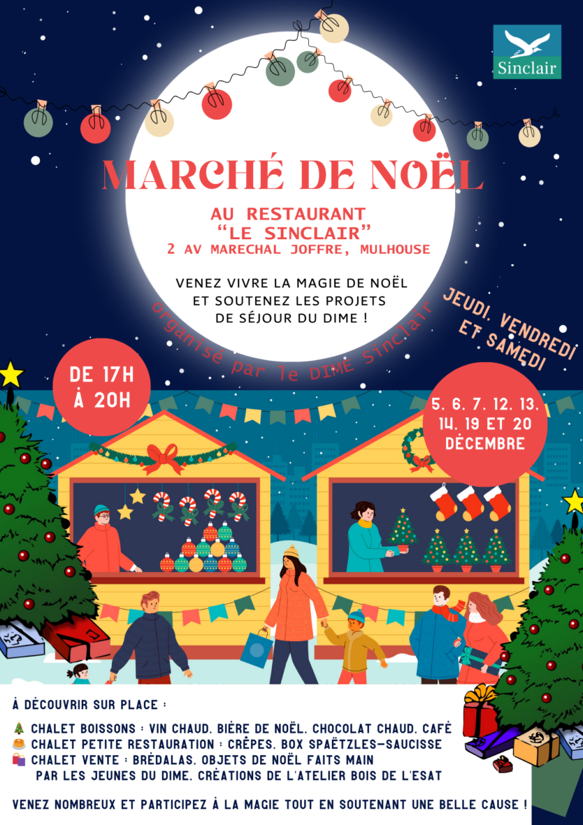 Marché de Noël - Association Sinclair